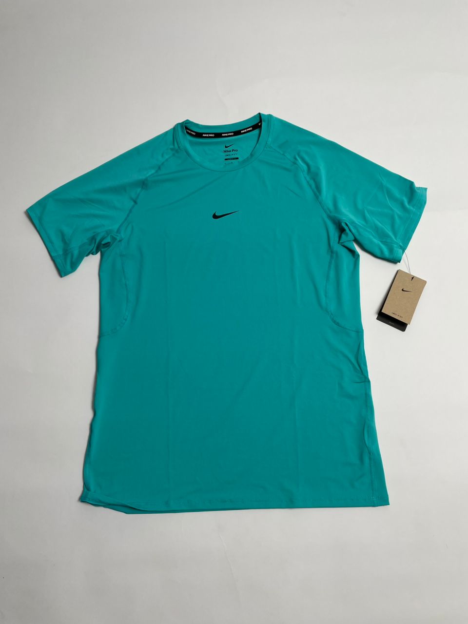 T-shirt Nike Homme Turquoise Performance