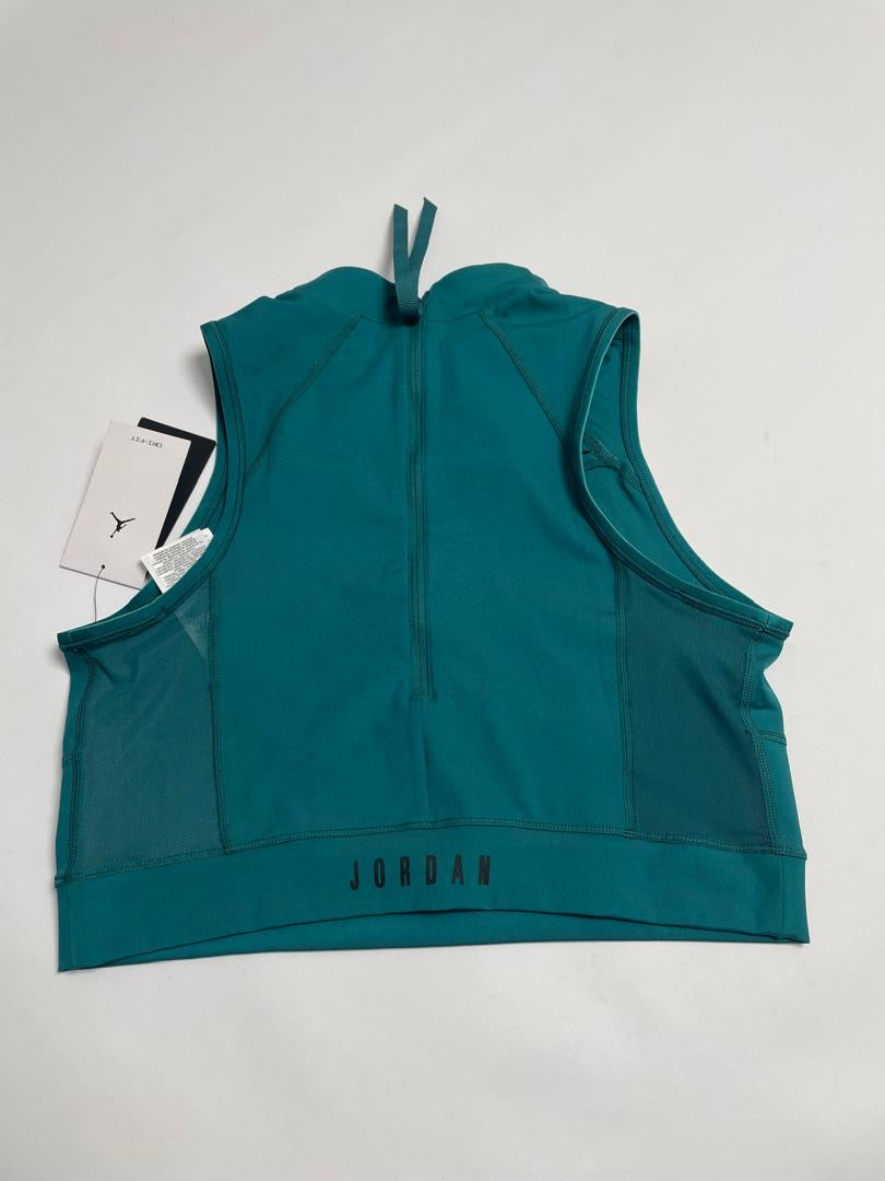 Haut Jordan Femme Turquoise Sans Manches