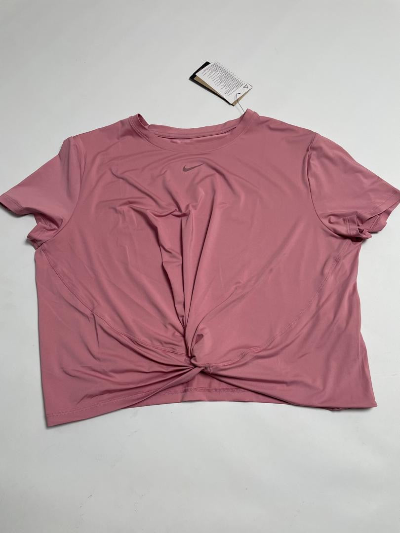 T-shirt Nike Femme Rose Manches Courtes