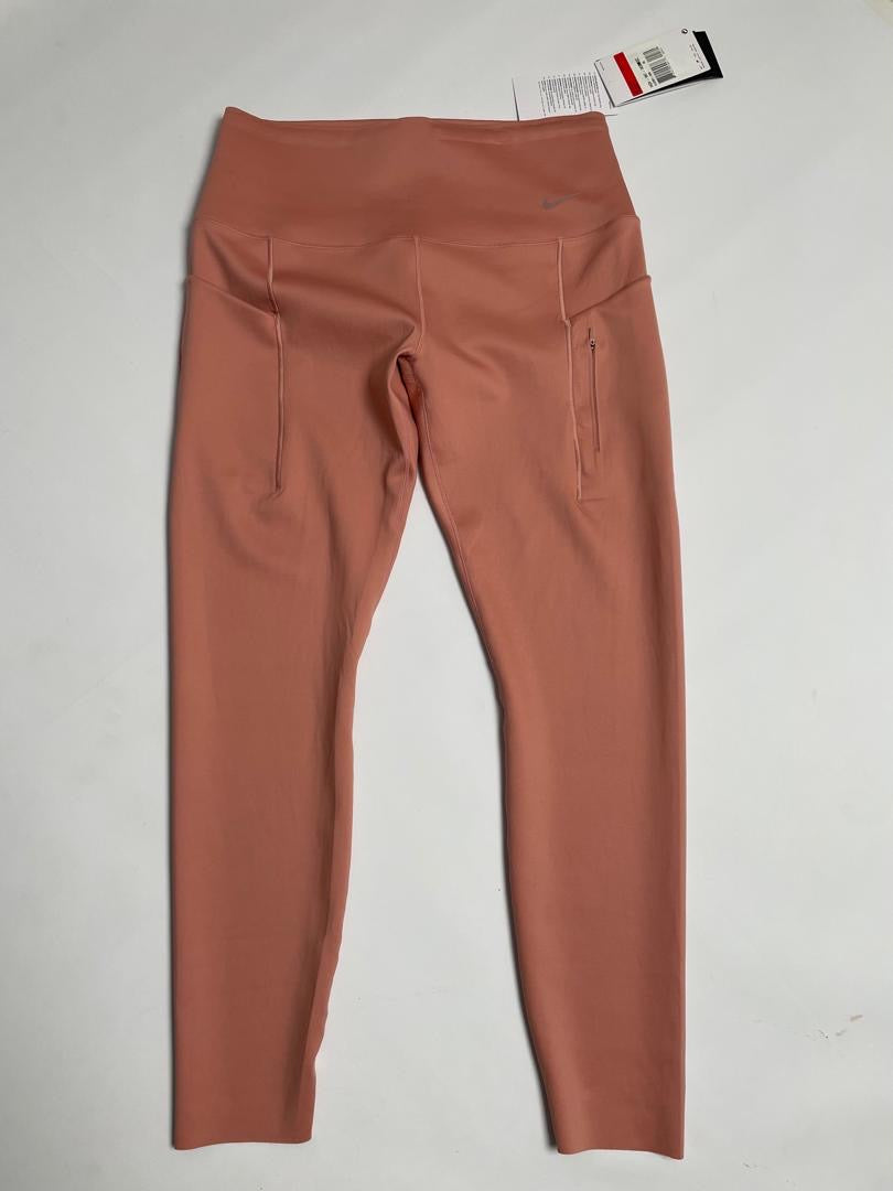 Legging Nike Go Femme Rose Terracotta avec Poches