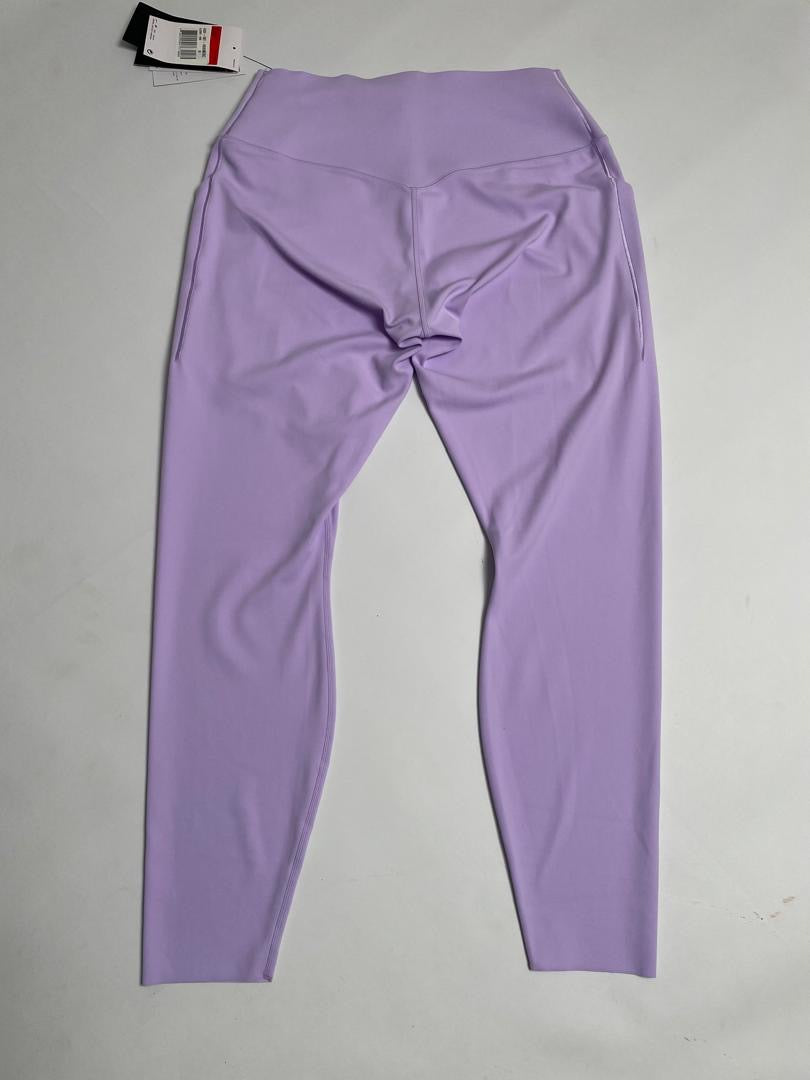 Legging Nike Femme Lilas Lavande avec Poches Zippées