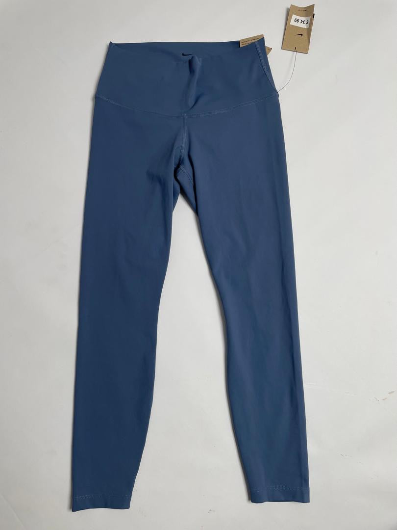 Legging Nike Femme Bleu Pétrole Taille Haute