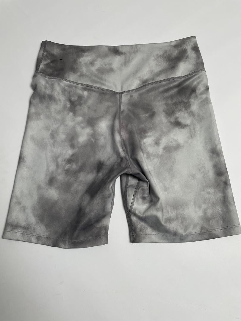 Short Nike Femme Tie-Dye Gris Taille Haute