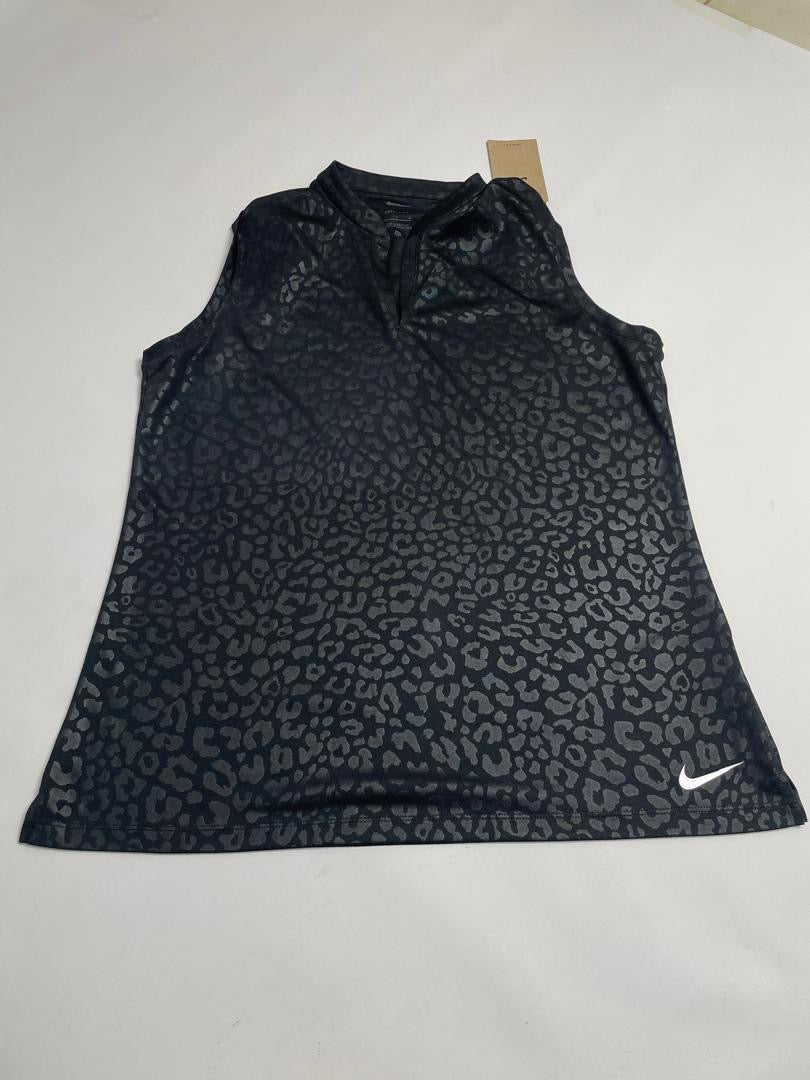 Débardeur Nike Femme Noir Motif Léopard