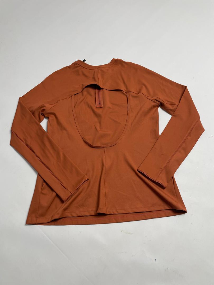 Haut Jordan Femme Terracotta Manches Longues