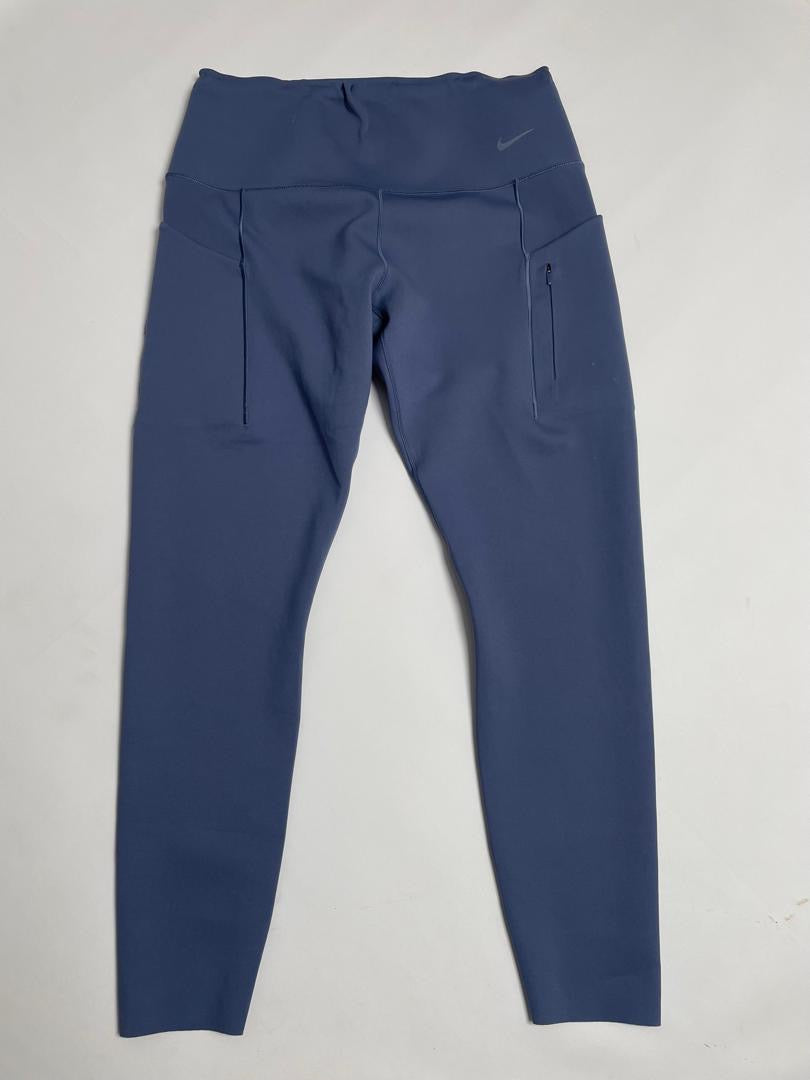 Legging Nike Femme Bleu Gris Ardoise avec Poches