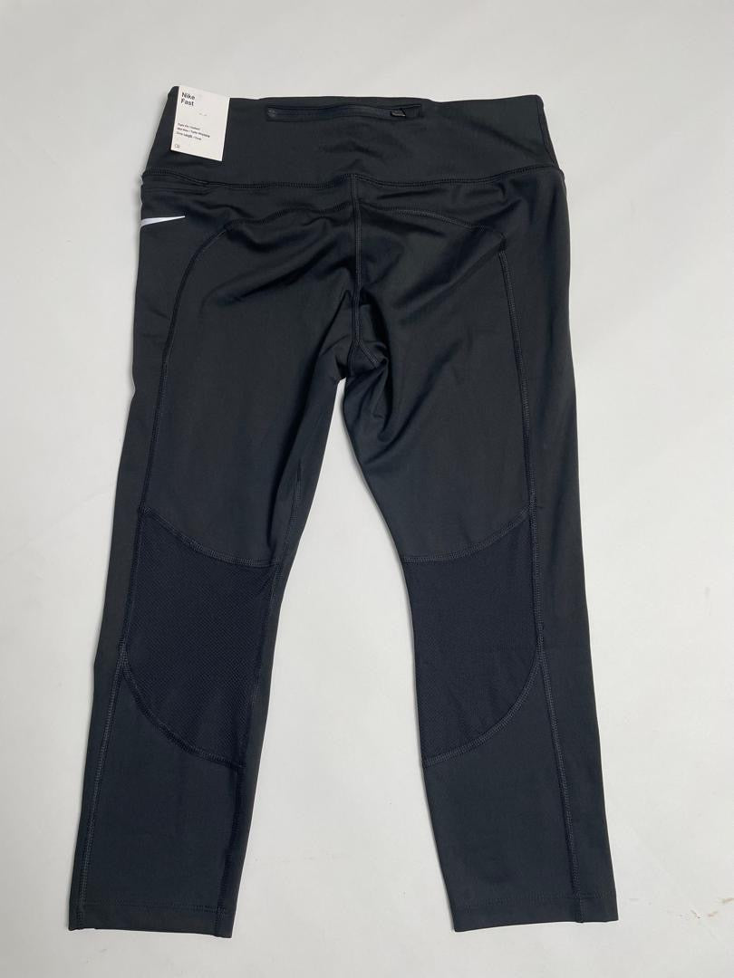 Legging Nike Femme Noir 7/8 Panneaux Mesh