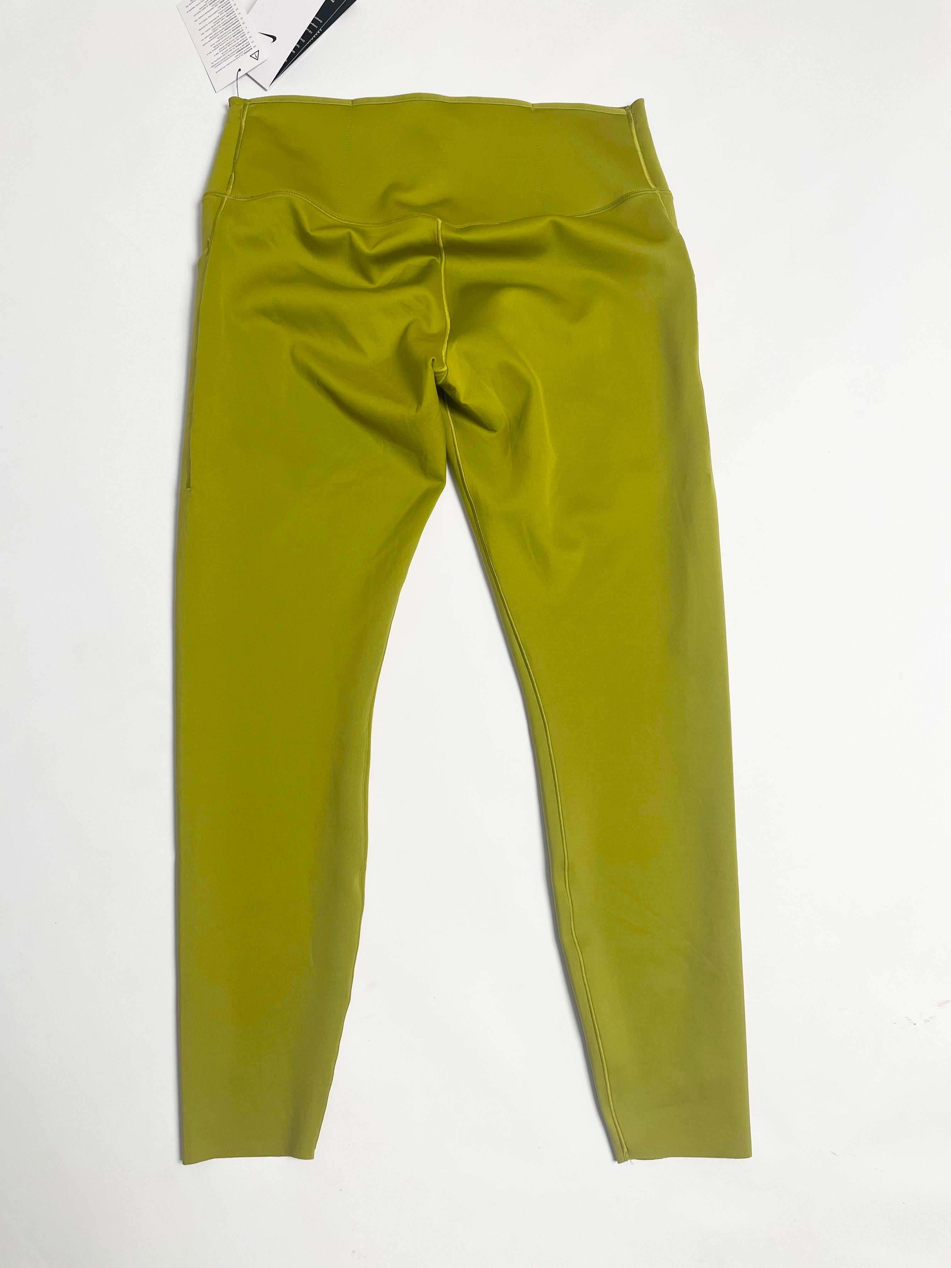 Nike One Luxe - Legging Taille Haute Femme Vert Citron