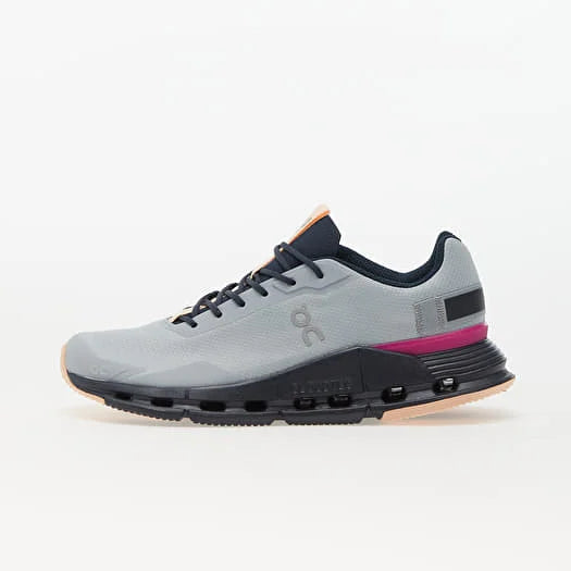 On Running Cloudnova Form - Chaussures Running Femme Gris/Rose