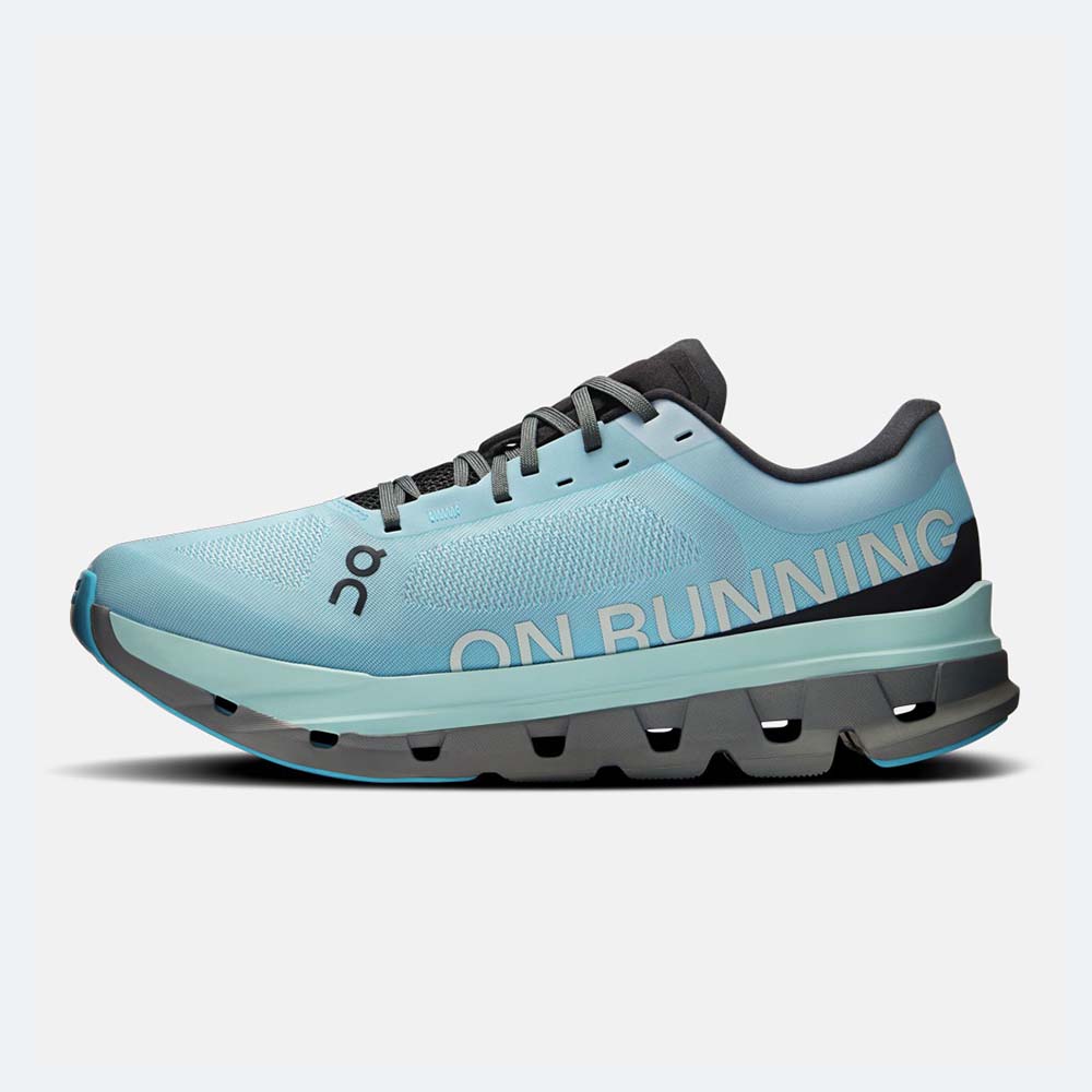 On Running Cloudflow - Chaussures Running Homme Bleu Glacier