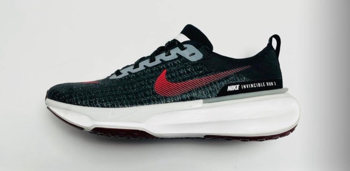 Nike Invincible Run 3 - Chaussures Running Homme Noir/Rouge