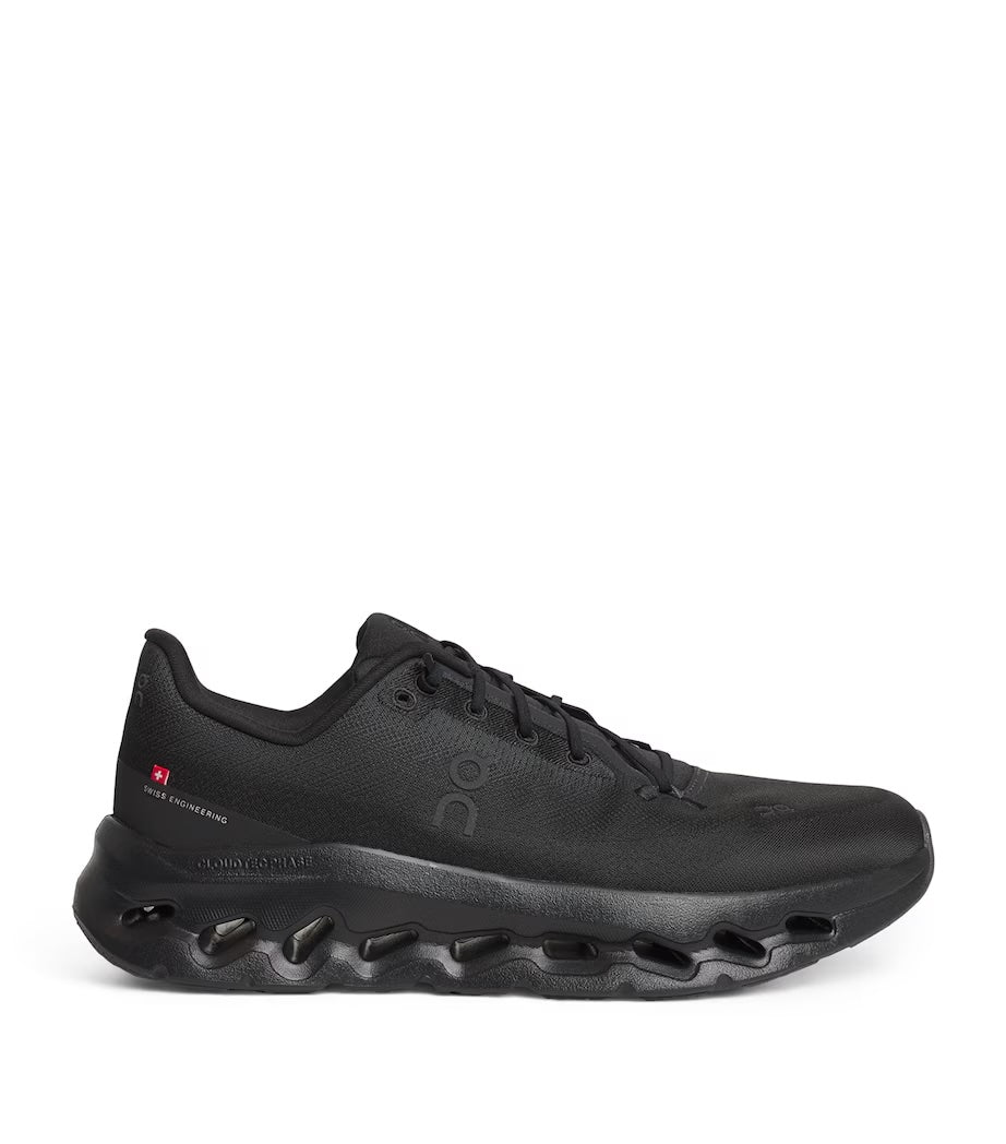On Running Cloudtec Phase - Chaussures Running Homme Triple Black