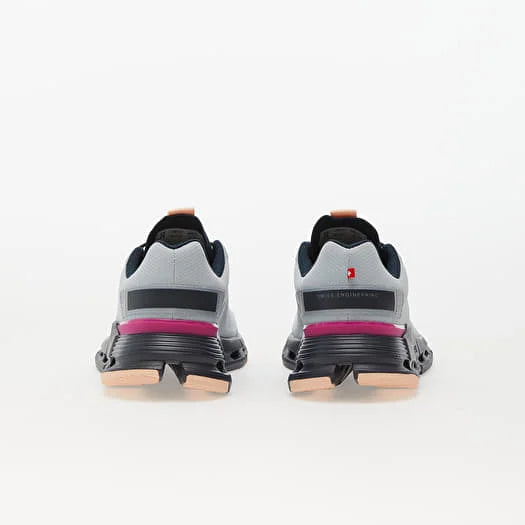 On Running Cloudnova Form - Chaussures Running Femme Gris/Rose