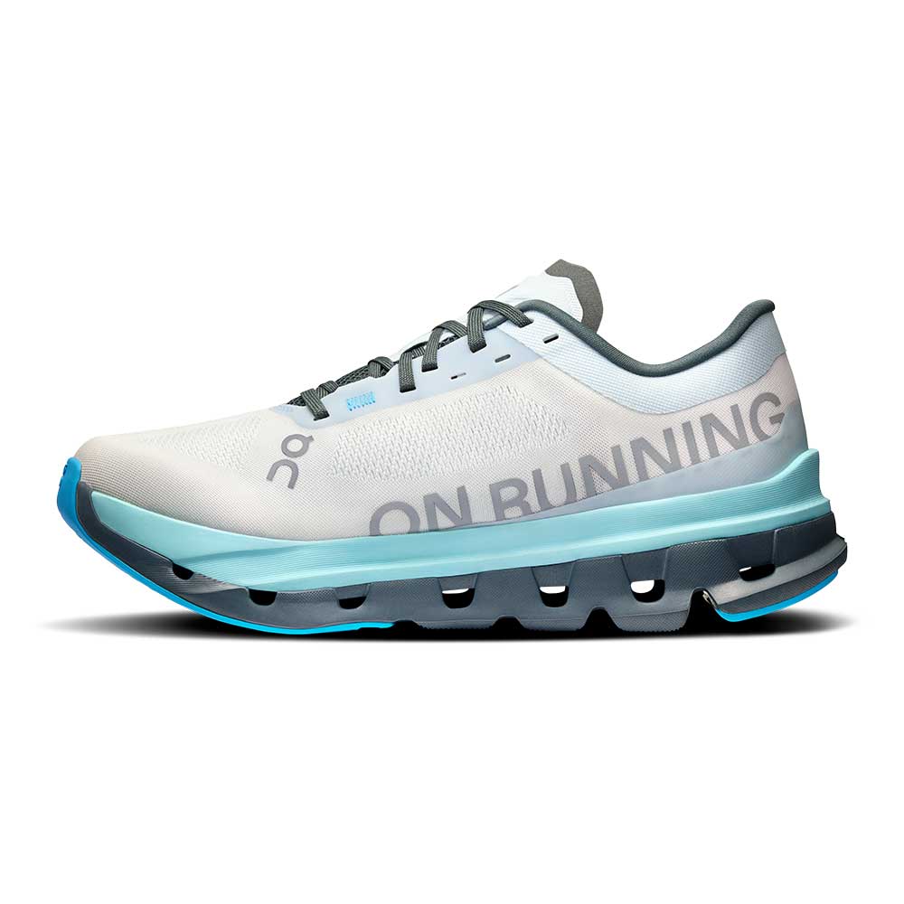 On Running Cloudflow - Chaussures Running Femme Blanc/Turquoise