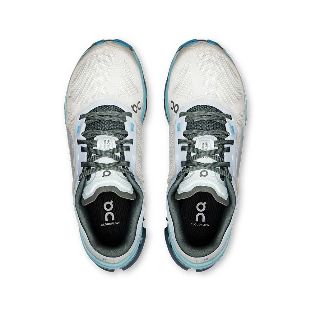 On Running Cloudflow - Chaussures Running Femme Blanc/Turquoise
