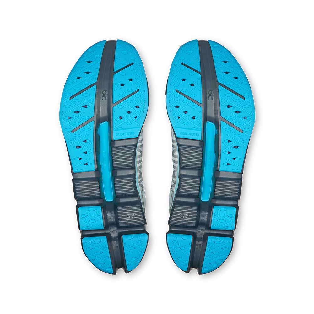 On Running Cloudflow - Chaussures Running Femme Blanc/Turquoise