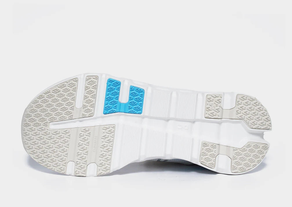 On Running Cloudrunner - Chaussures Running Femme Blanc/Turquoise