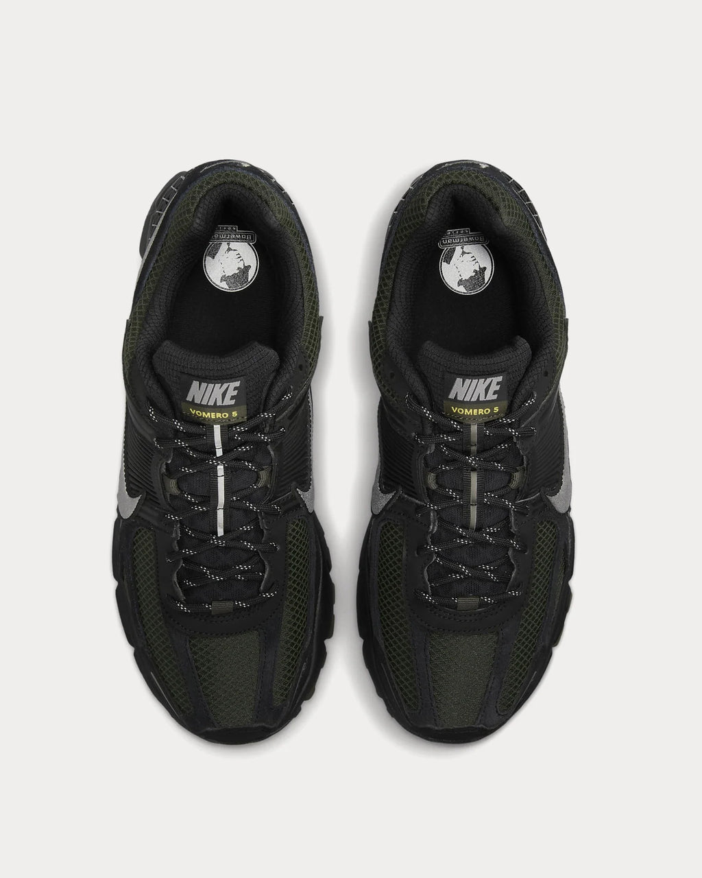 Nike Vomero 5 - Baskets Femme Noir/Kaki