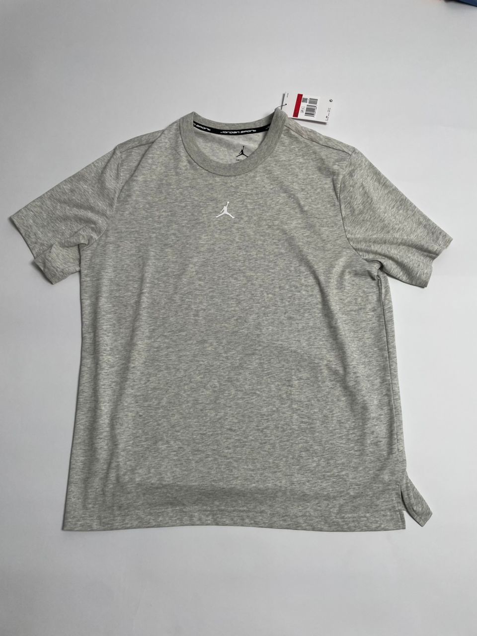 T-shirt Jordan Homme Gris Chiné Jumpman Dri-Fit