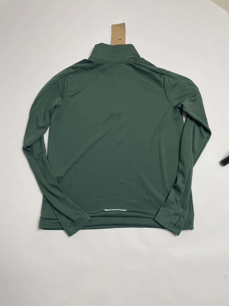 Haut de Sport Nike Vert à Manches Longues - Femme