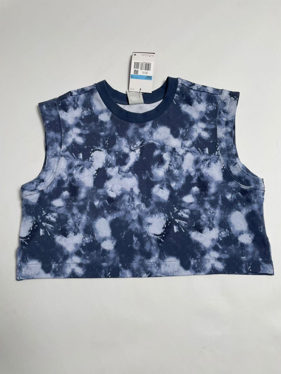 Débardeur de Sport Nike Tie-Dye Bleu - Femme