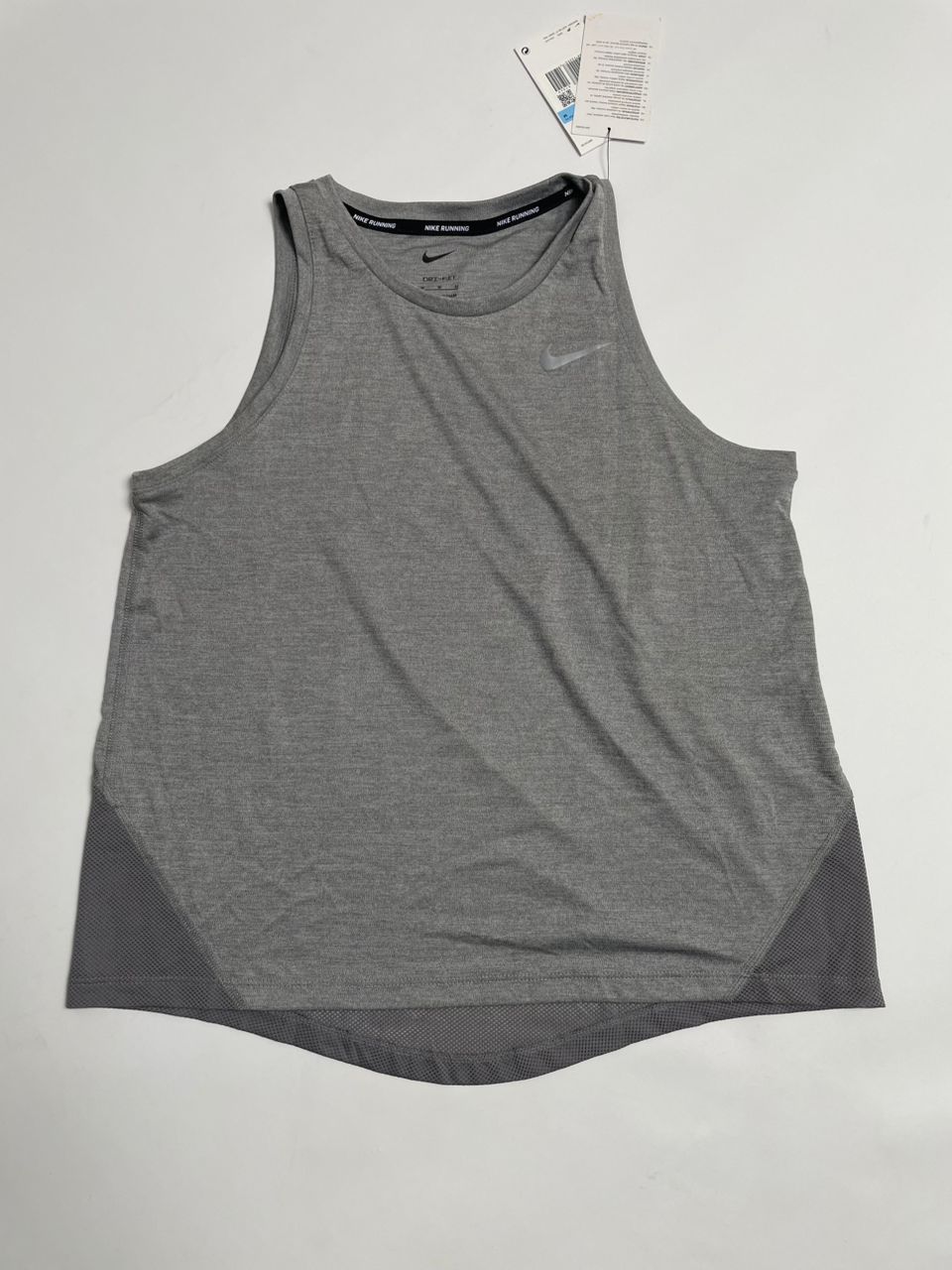 Débardeur de Sport Nike Gris Chiné Mesh - Femme