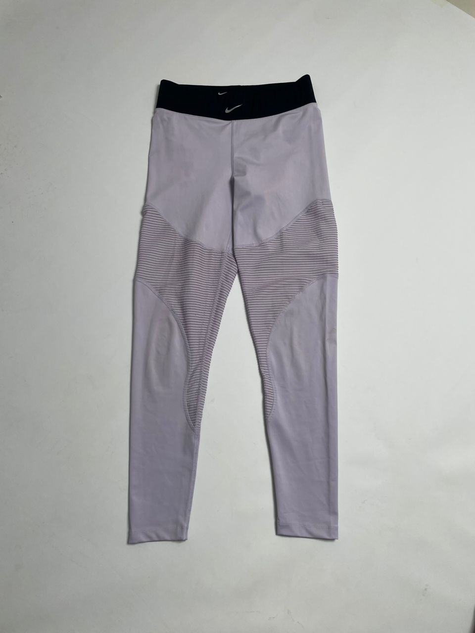Legging Nike Femme - Gris avec Panneaux Texturés