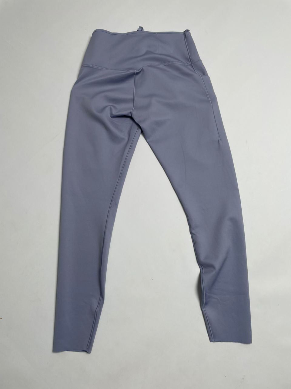 Legging Sport Femme - Bleu-Gris avec Poches Zippées