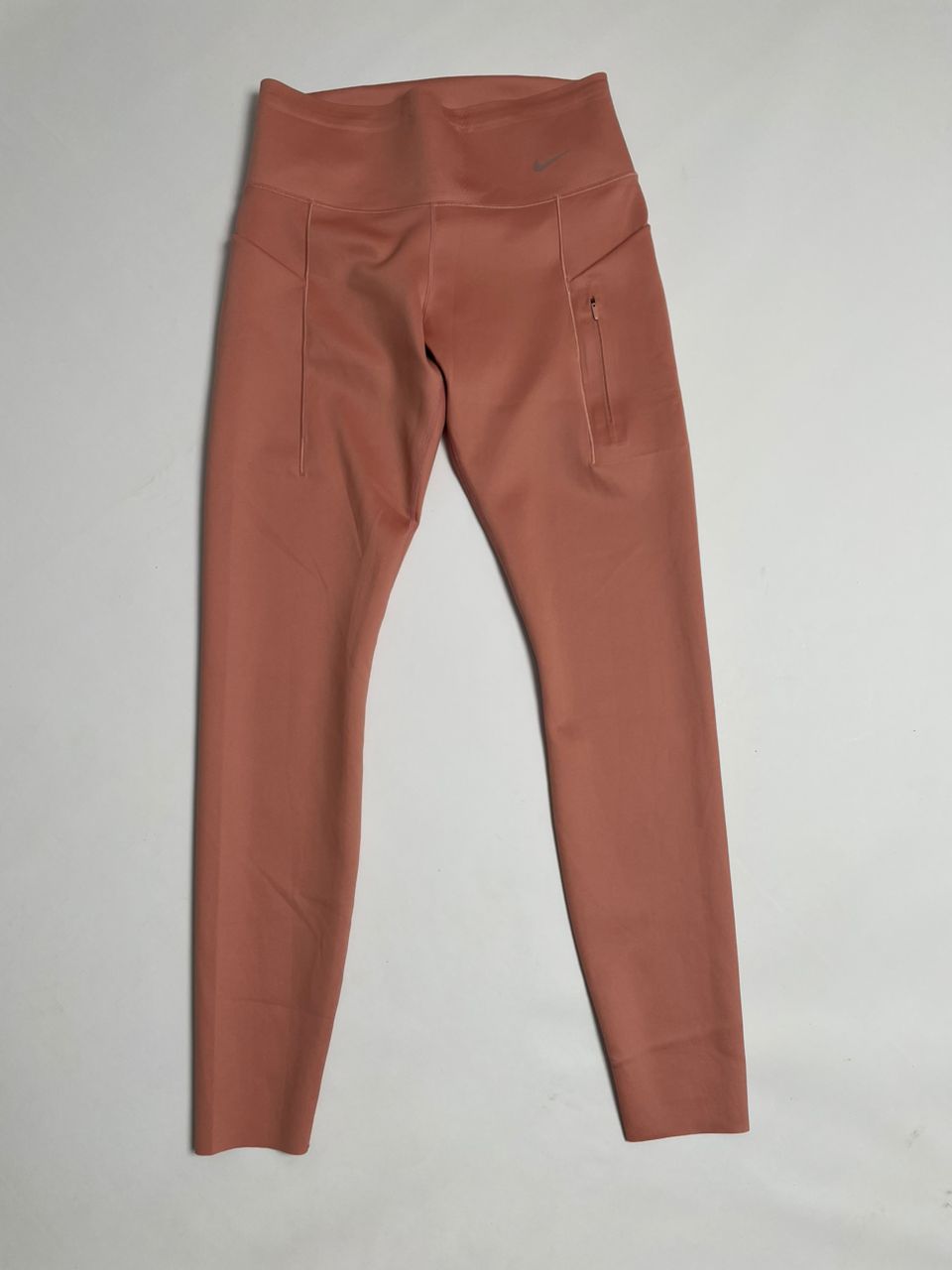 Legging Sport Femme - Rose Terracotta avec Poches