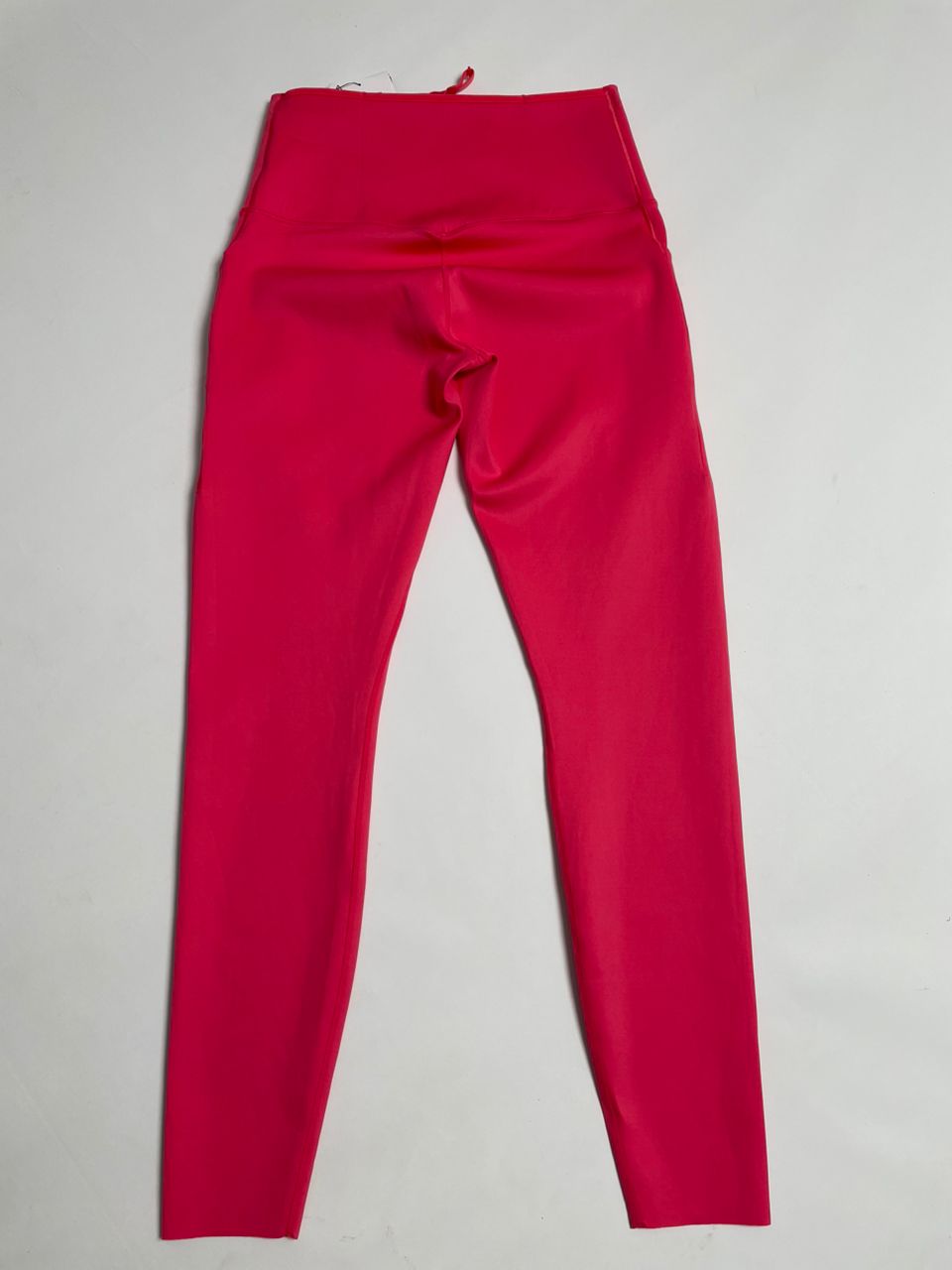 Legging Sport Femme - Rouge Fuchsia avec Poche Zippée