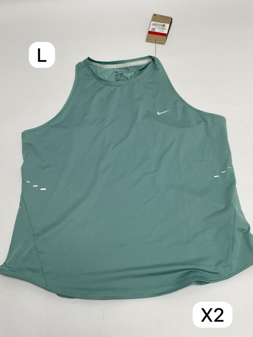 Débardeur Nike Running Femme - Vert Menthe