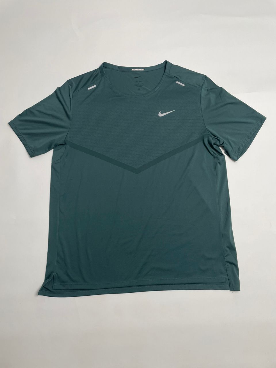 T-shirt Nike Running Homme Vert Pétrole