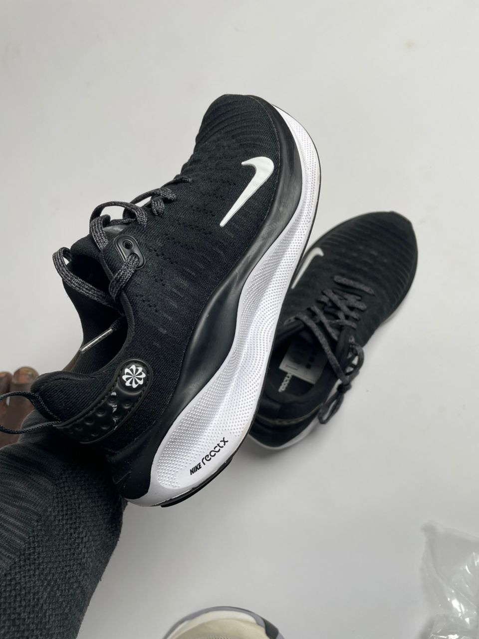 Chaussure Nike React X Femme Noir Blanc