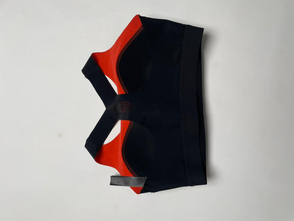 Brassière de Sport Reebok - Noir et Orange Taille M