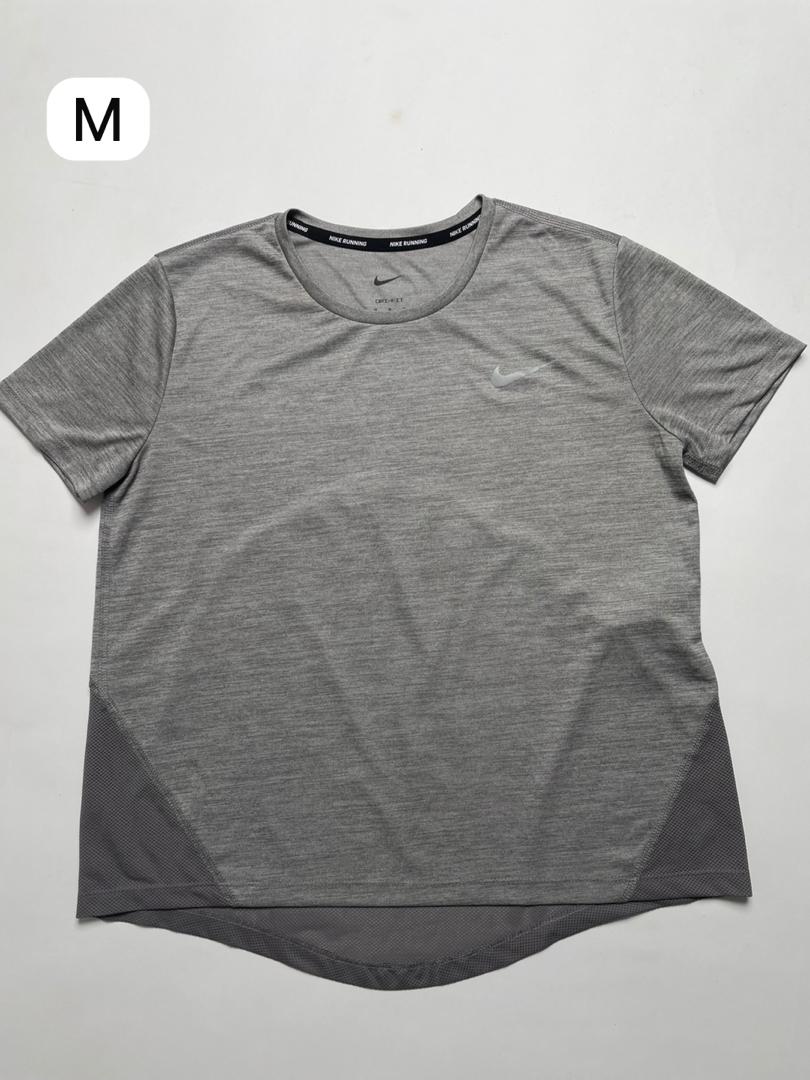 T-shirt Nike Running Femme - Gris Chiné Taille M