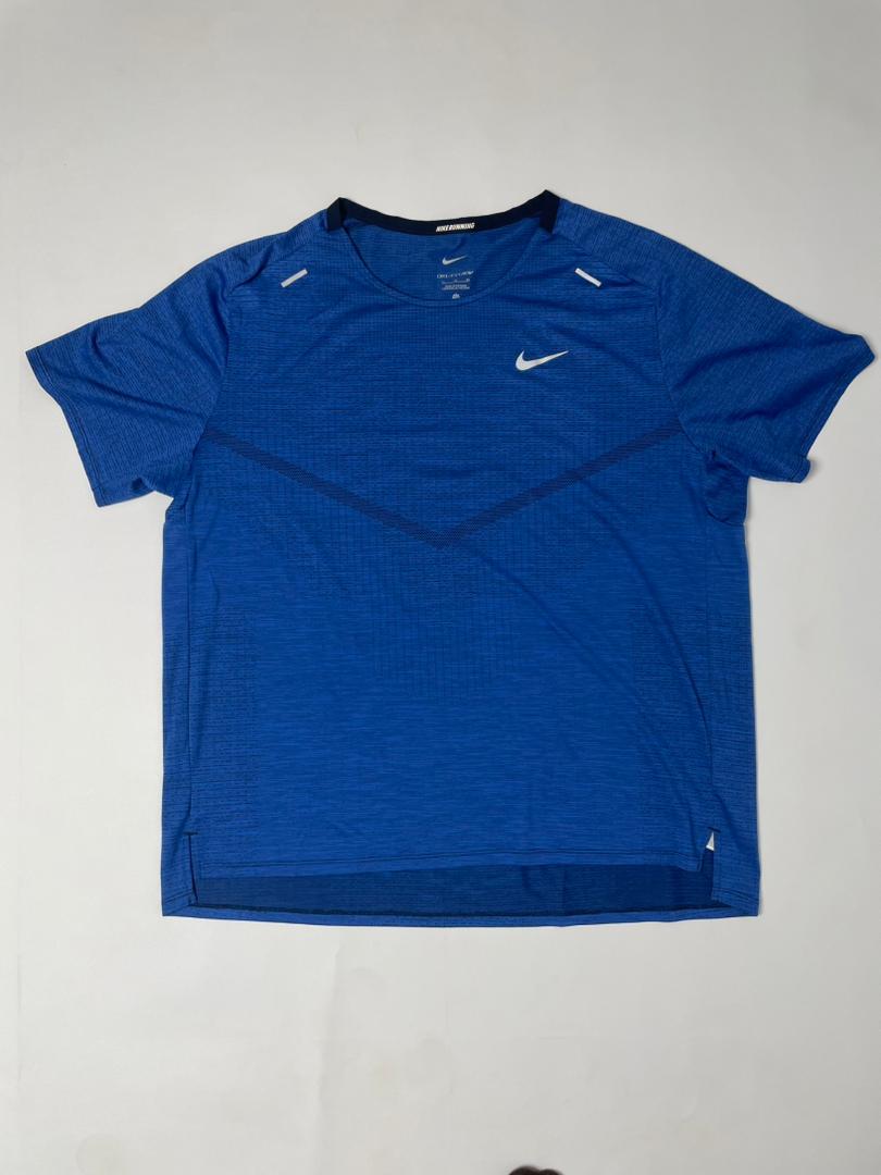 T-shirt Nike Running Homme Bleu Royal Réfléchissant