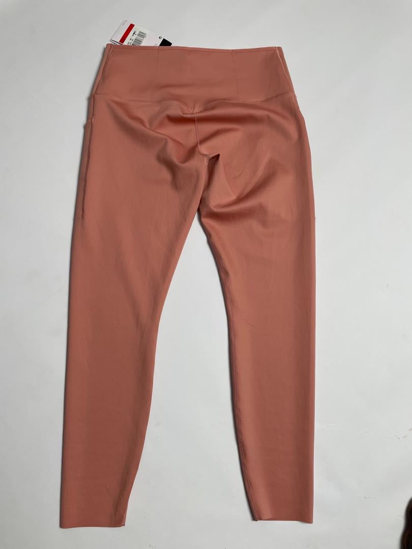 Legging Nike Go Femme Terracotta Rose Saumon avec Poches
