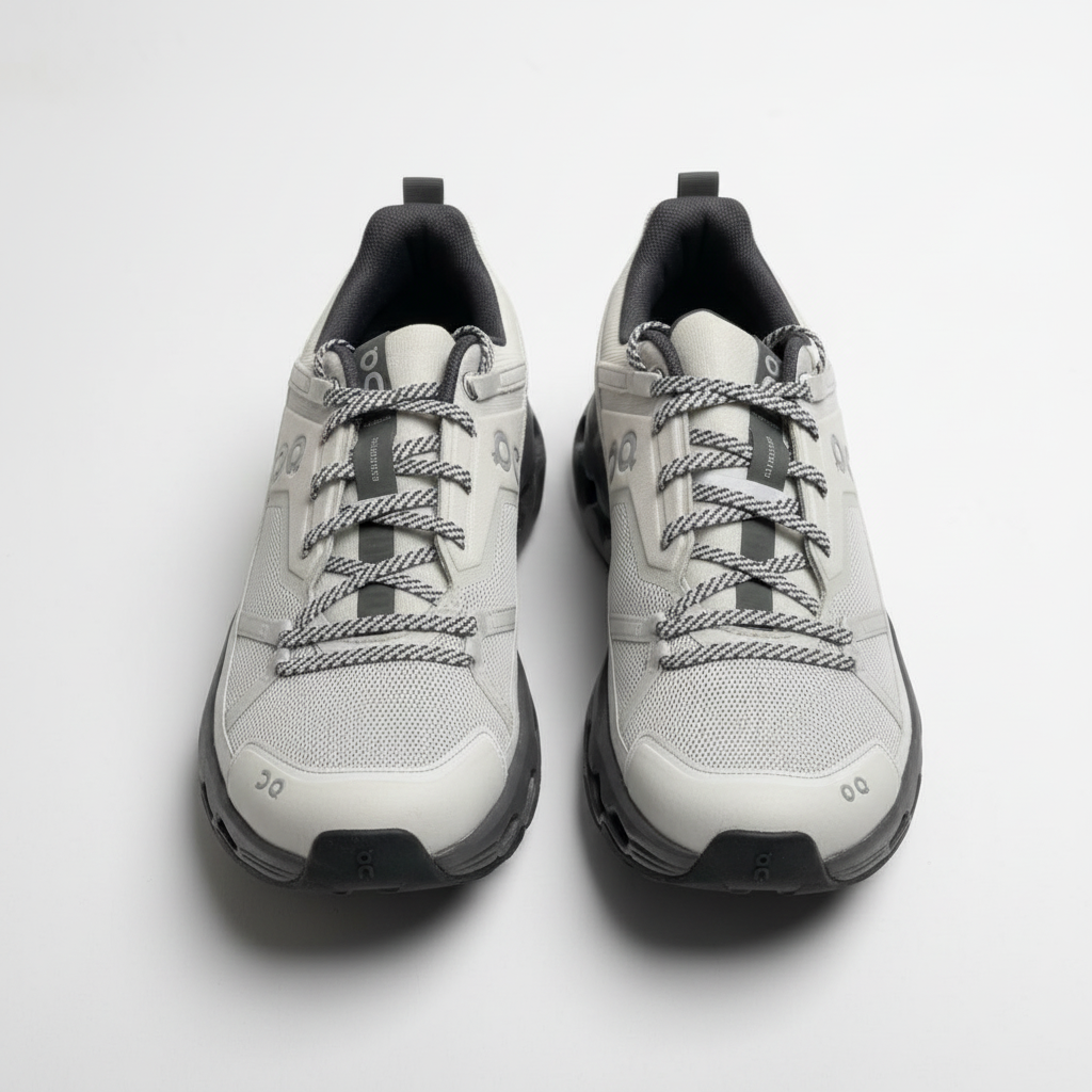 Chaussures On Running grises - Vue de face