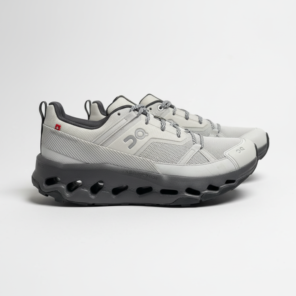 Chaussures On Running grises - Vue de profil