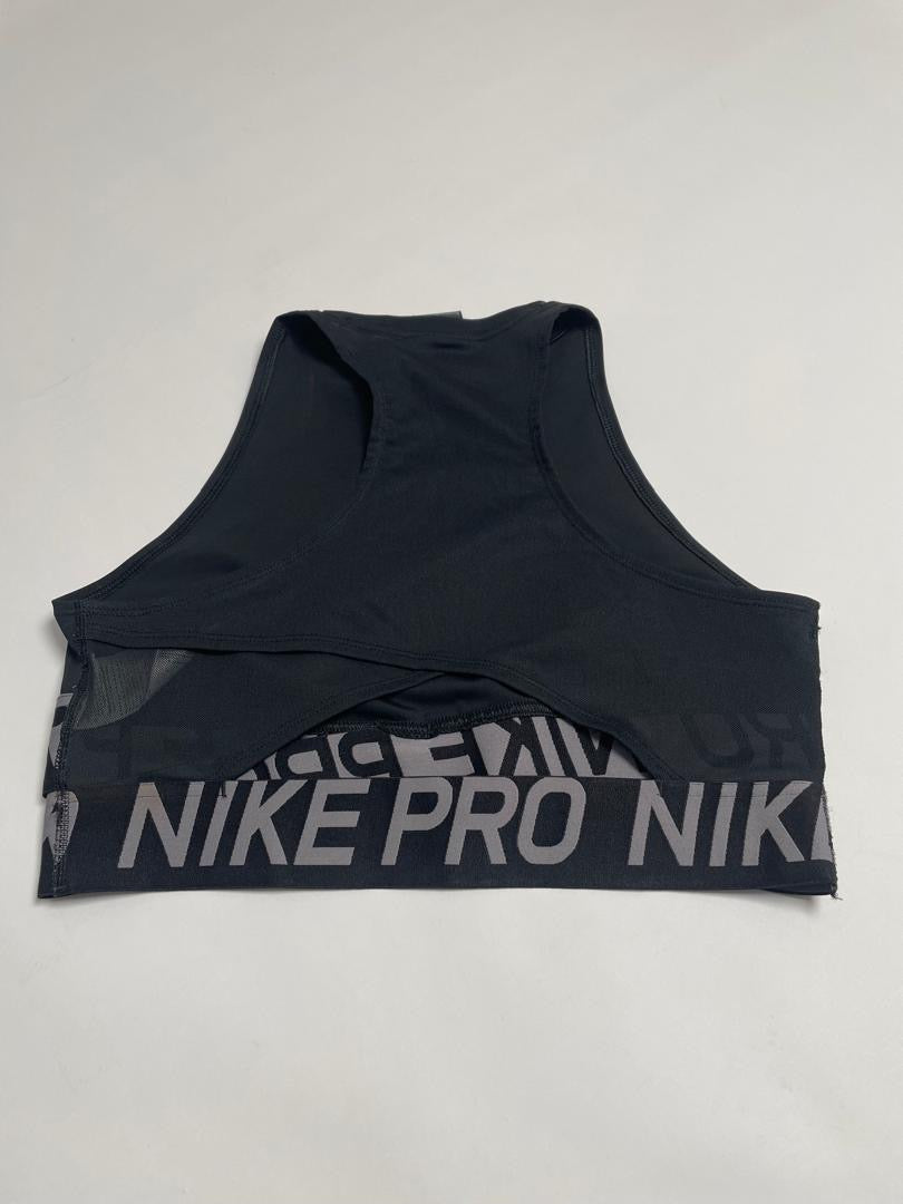 Haut Nike Pro Femme Noire Bandes croisées