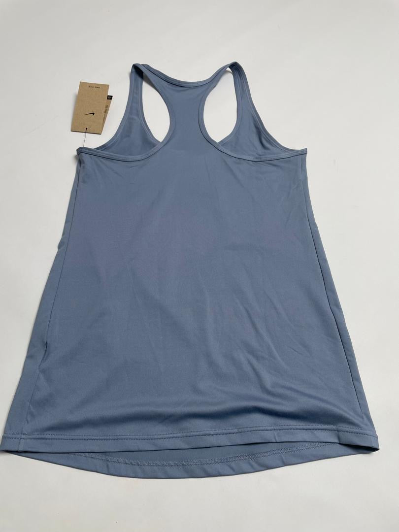 Débardeur Nike Femme Bleu Gris Dos Nageur