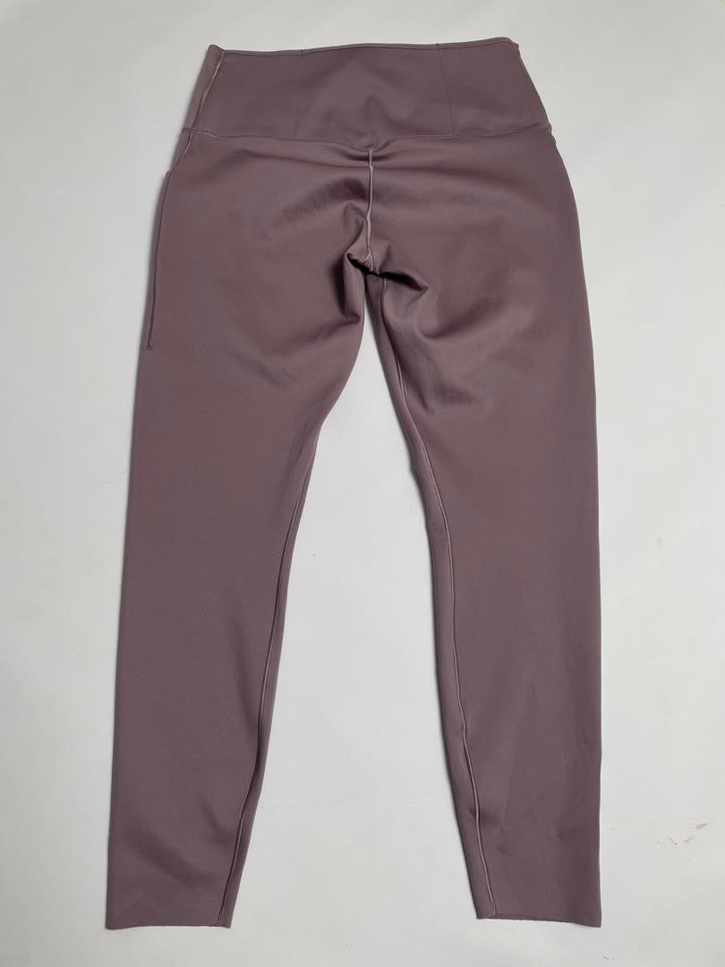 Legging Nike Femme Mauve Taupe avec Poches