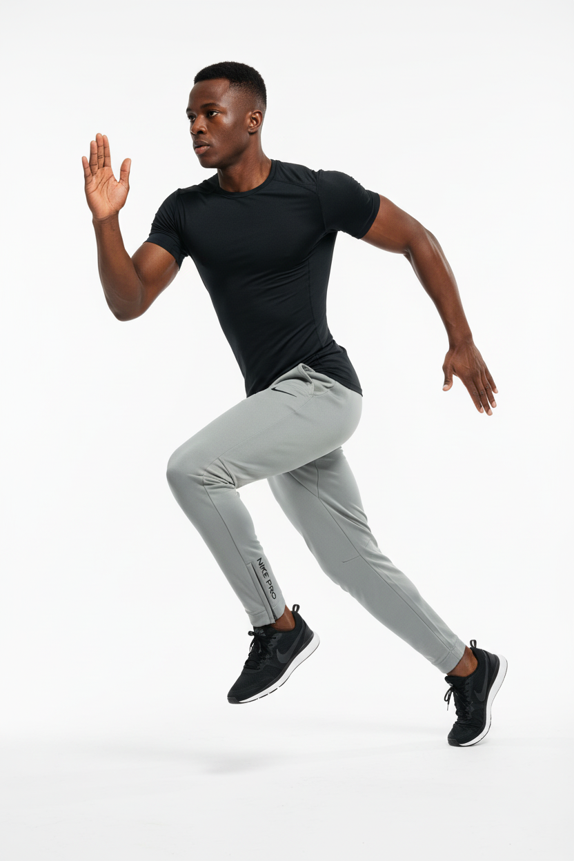 Mannequin en mouvement de course