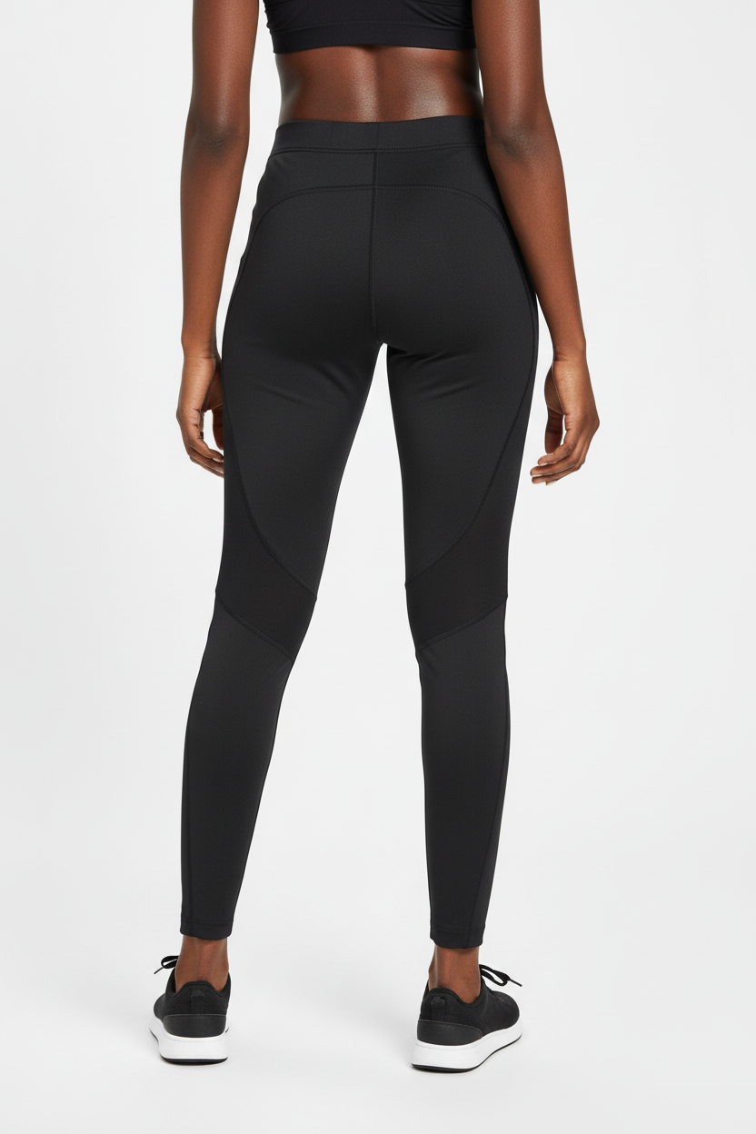 Mannequin femme avec legging Adidas noir - Vue de dos