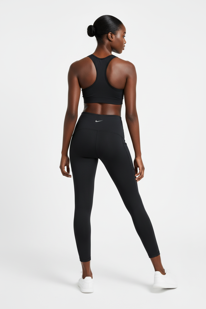 Mannequin femme avec legging Nike noir - Vue de dos