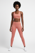 Mannequin femme avec legging Nike rose saumon - Vue de face