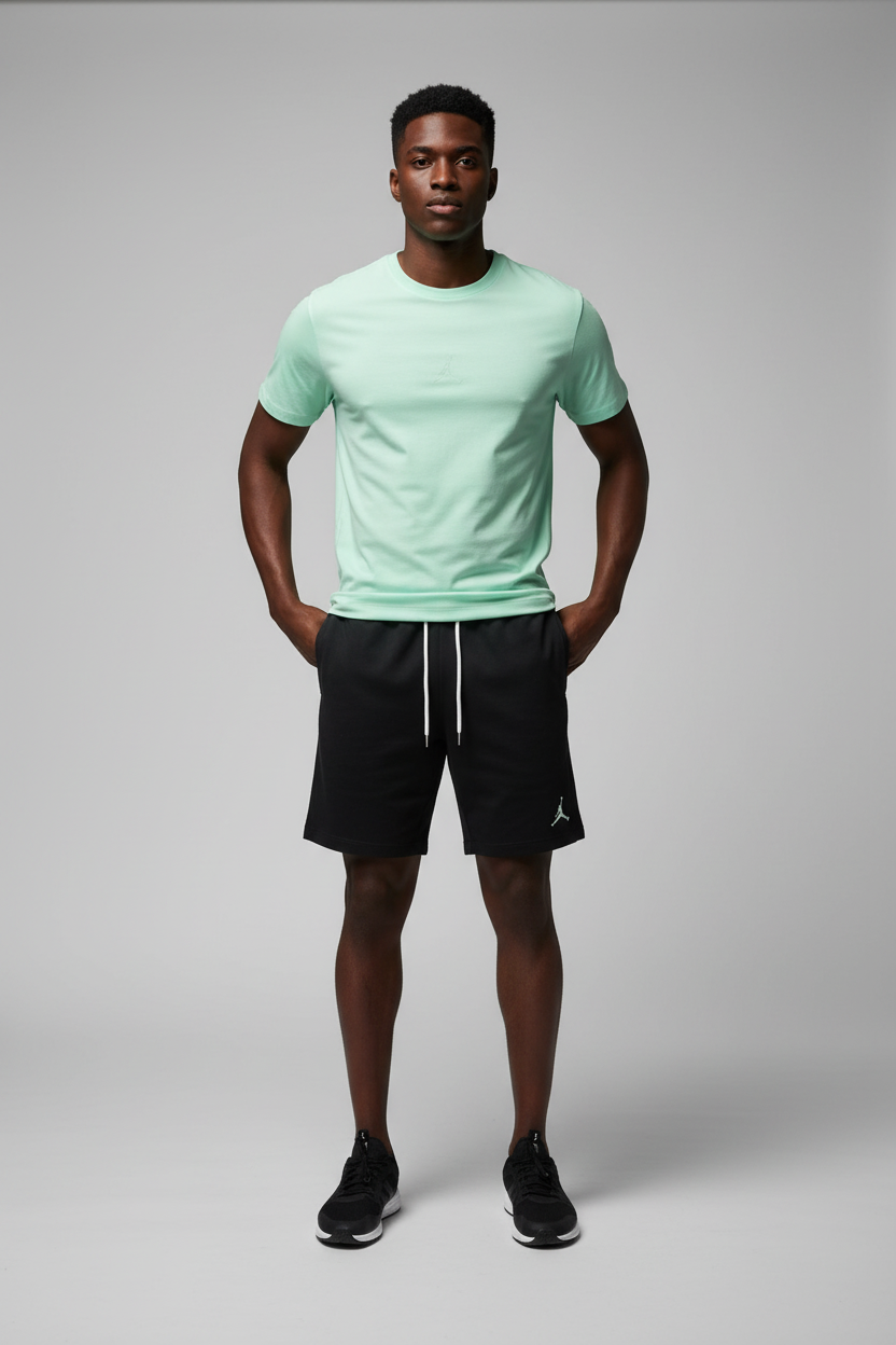Mannequin sportif vue de face
