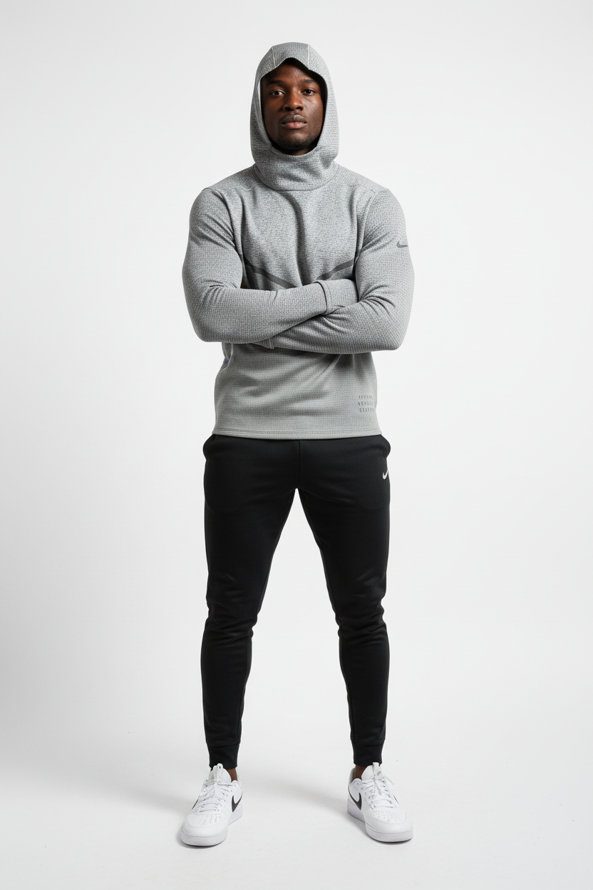 Mannequin sportif vue de face