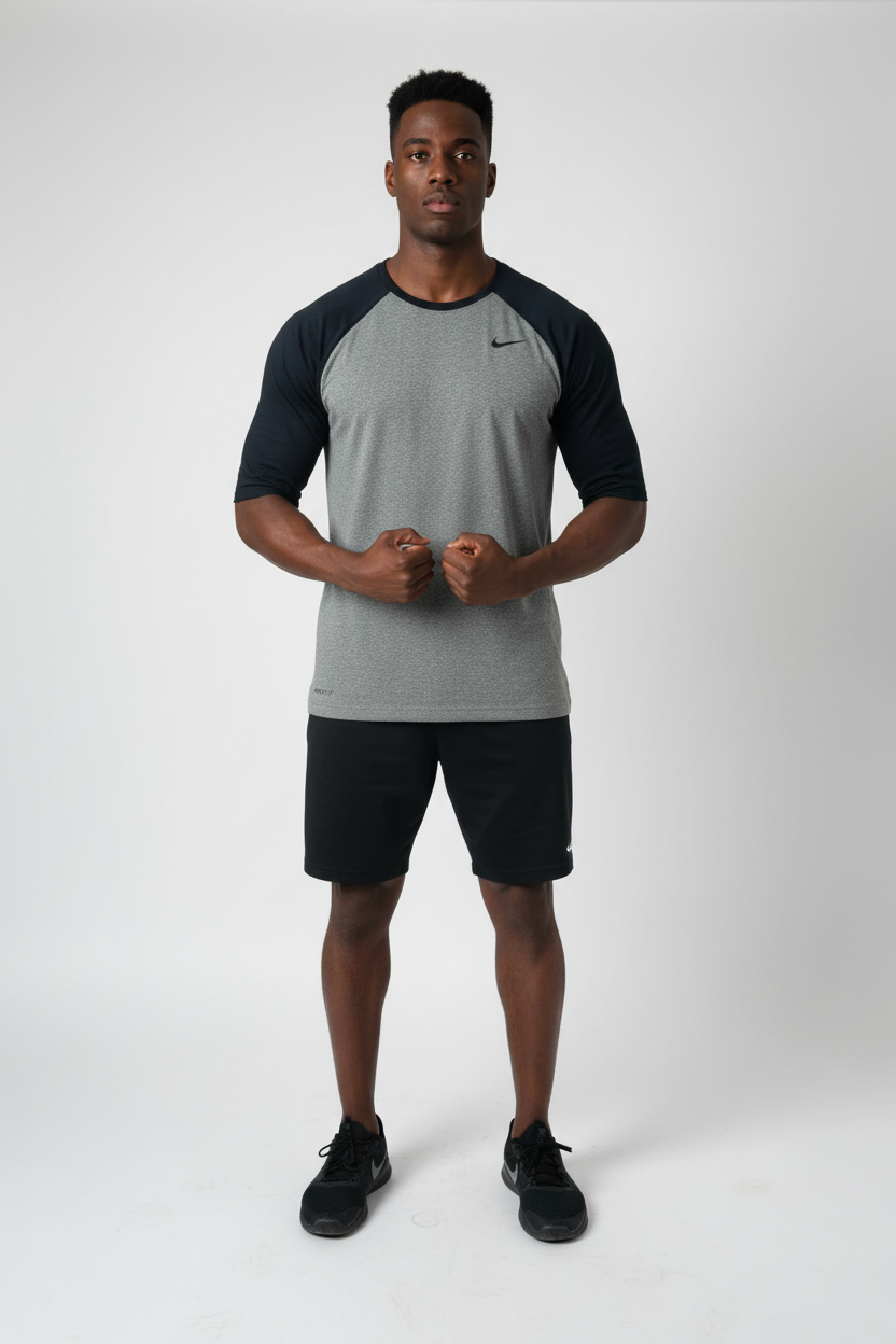 Mannequin sportif vue de face