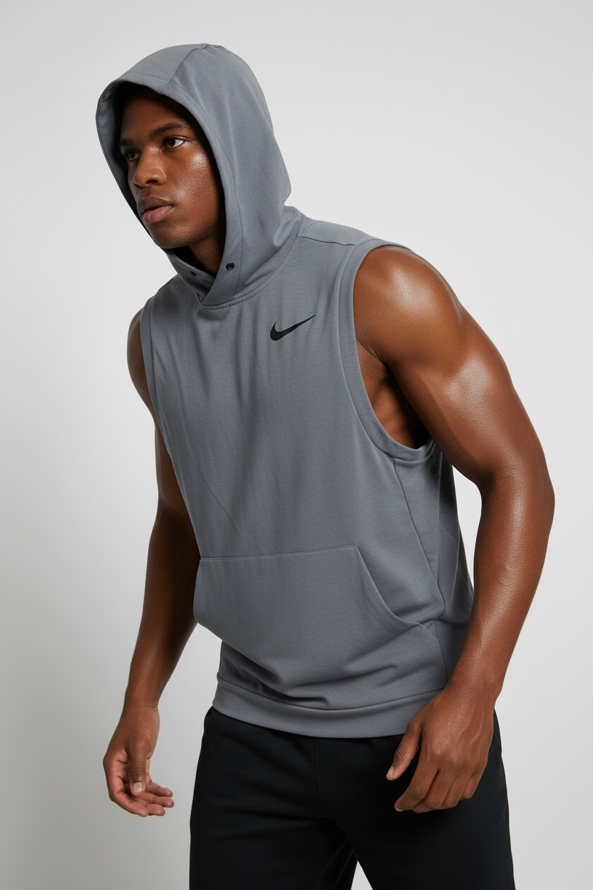 Mannequin sportif vue trois-quarts